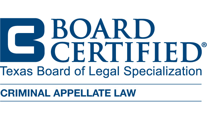 Board Certified - Texas Board of Legal Specialization