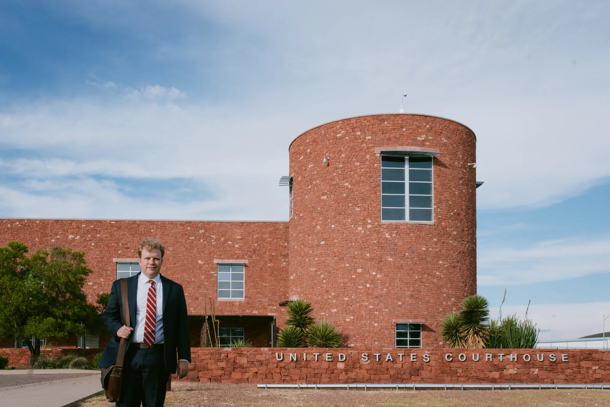 Shane O'Neal at federal courthouse